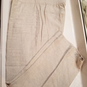 Linen Wide Leg Pant